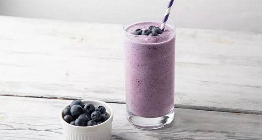 Vanilla Blueberry Protein Shake