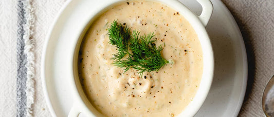 Creamy Mushroom Protein Soup