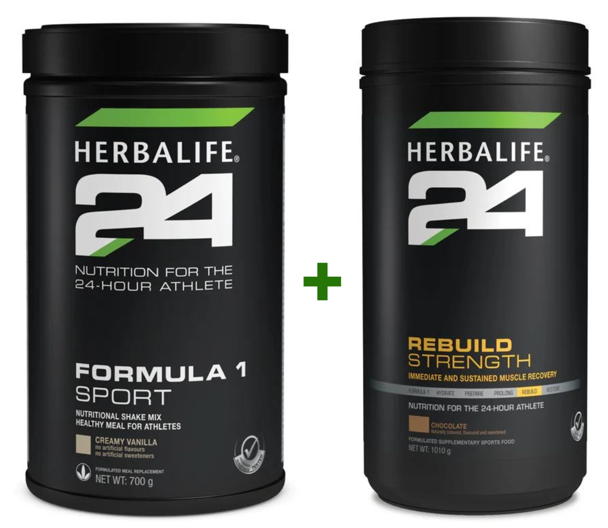 Combo : 1 x H24 Rebuild Strength + 1 x H24 F1 Sport