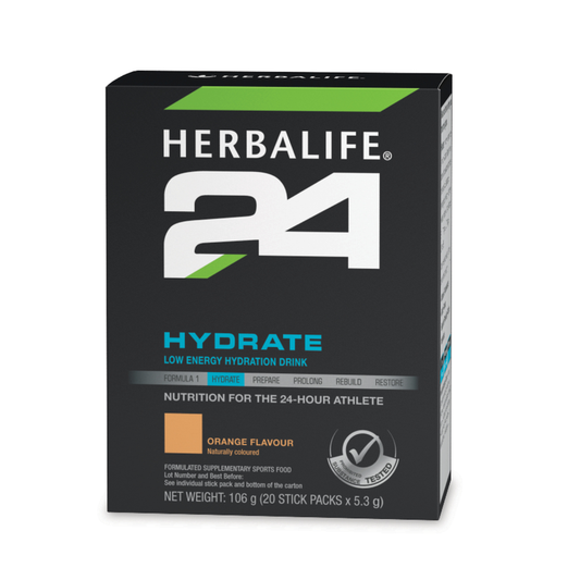 Herbalife24 Hydrate Orange 20 x 5.3g stick packs