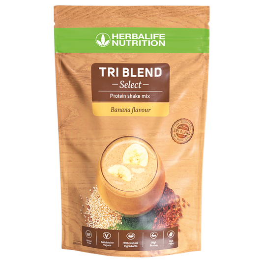 Herbalife Tri Blend Select Protein Shake Mix Banana